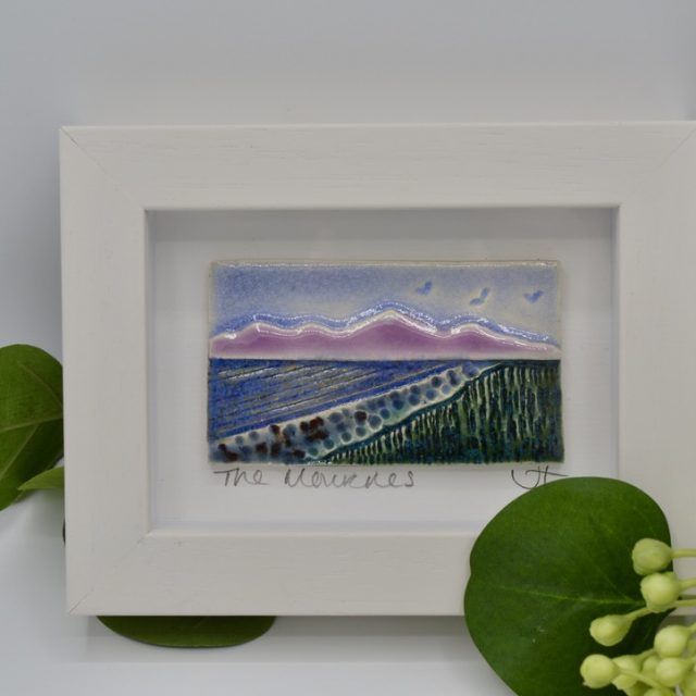 mournes lilac small frame tile